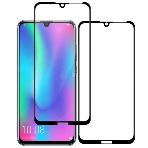 Película de vidro 5D para Huawei Y7 2019 Preto